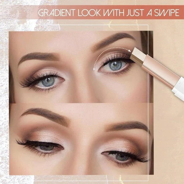 😍6 Pcs Instant Glow 2-in-1 Eyeshadow Stick, Perfect Makeup🔥