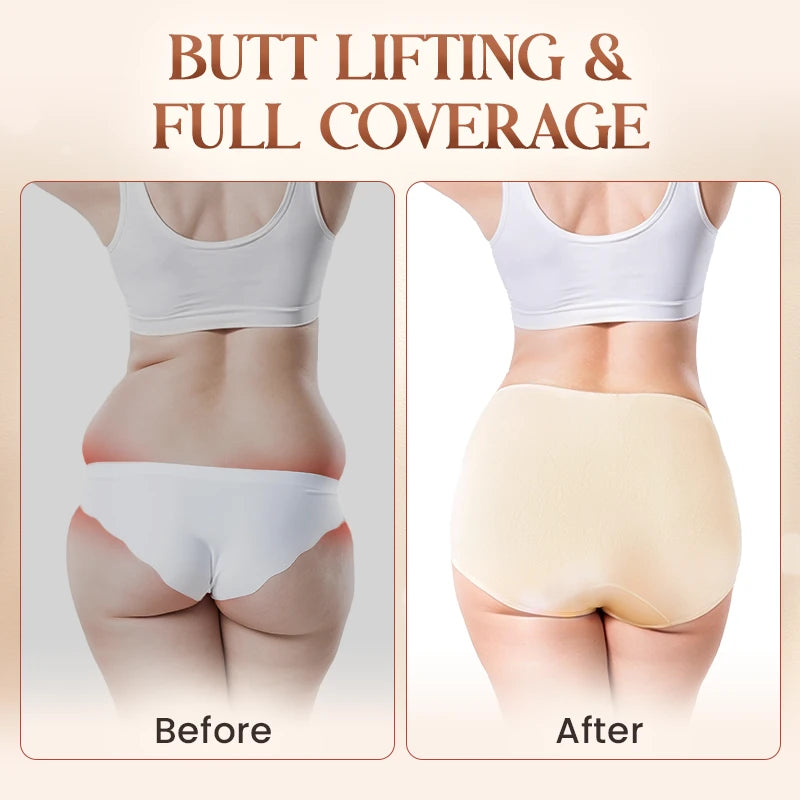 LushyBum - Premium Comfort Leakproof High-Waisted Tummy Control Panty With 3D Butt Lifting Effect (BUY 3 GET 3 FREE)