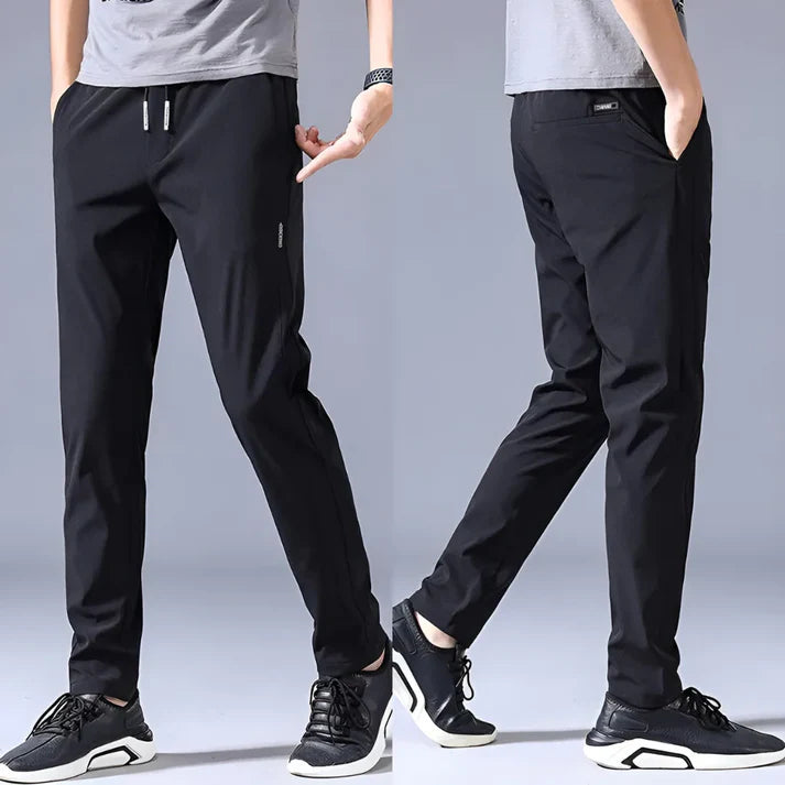 Pack of 3 Offer 😍 Premium Lycra Men's Track Pants | Black, Blue & Grey
