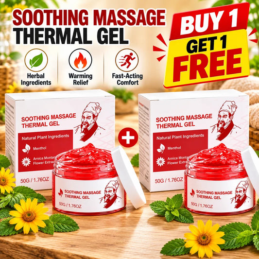 🔥Japanese Massage Thermal Gel - Herbal Ingredients (Buy 1 Get 1 FREE)