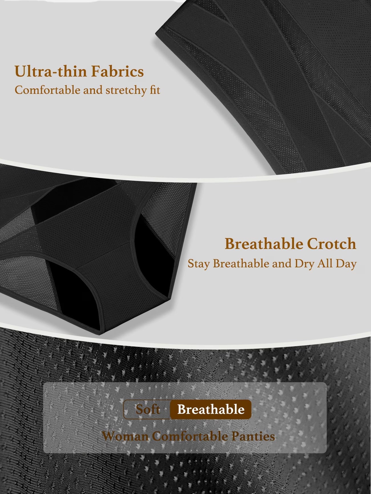 Leak-Proof High-Waisted Tummy Control Panty 3D Butt Lifting Effect (Buy 3 Get 3 Free)