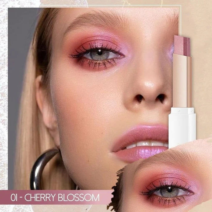 😍6 Pcs Instant Glow 2-in-1 Eyeshadow Stick, Perfect Makeup🔥