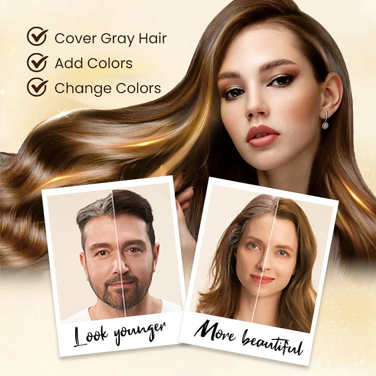 Long Lasting Natural Hair Dye Shampoo (Pack of 4)