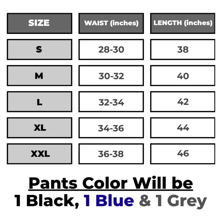 Pack of 3 Offer 😍 Premium Lycra Men's Track Pants | Black, Blue & Grey
