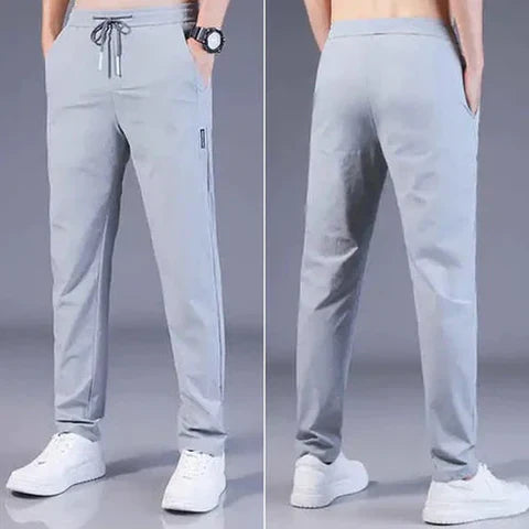 Pack of 3 Offer 😍 Premium Lycra Men's Track Pants | Black, Blue & Grey